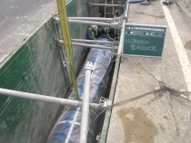 中部浄水系番の州本線（第10工区）配水管布設工事（発注者：香川県）